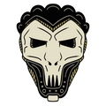 Hockey Skull Mask | Die-Cut Sticker