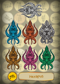 Hexapus | Sticker Sheet