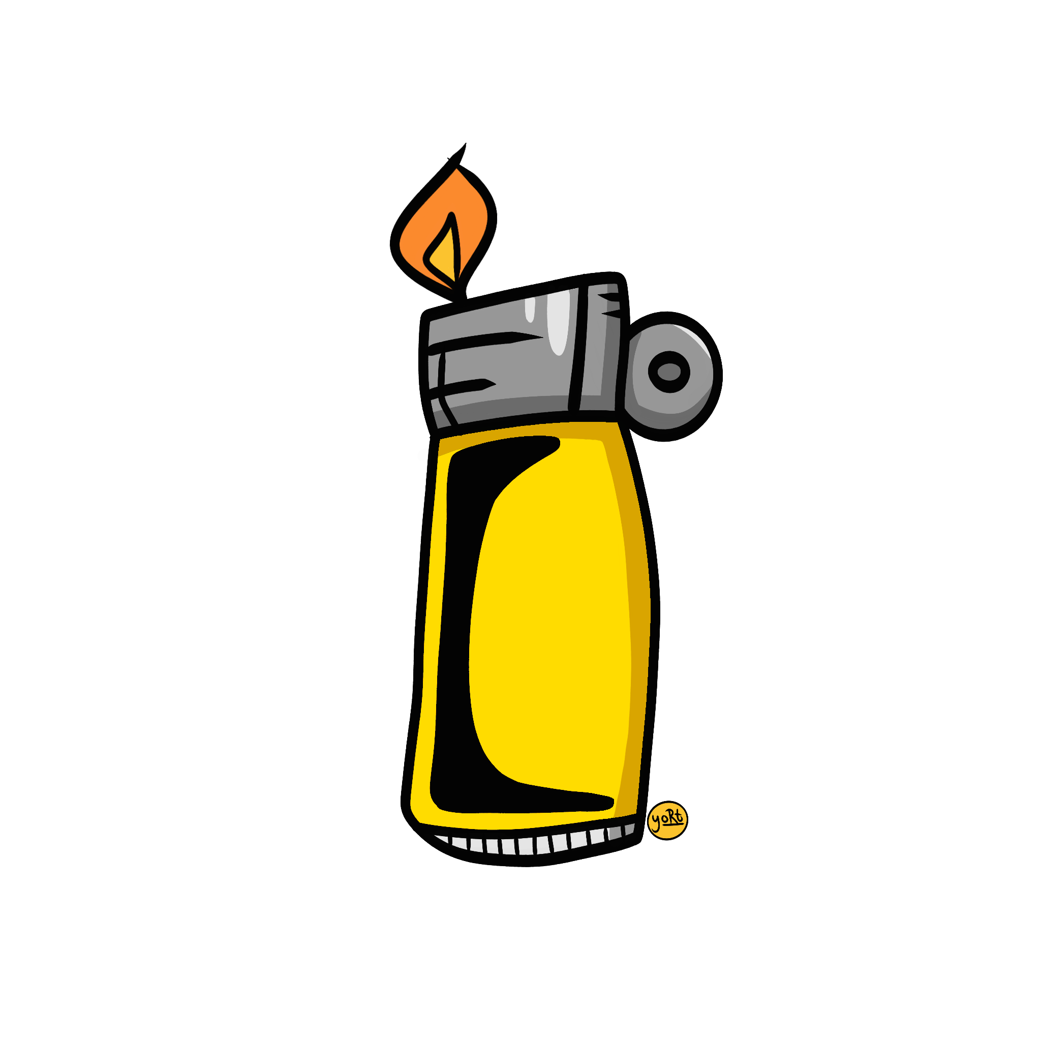 Lighters | Die-Cut Sticker