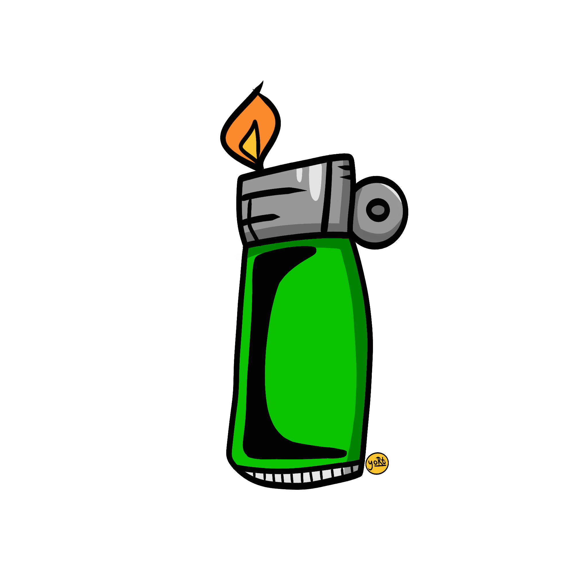 Lighters | Die-Cut Sticker