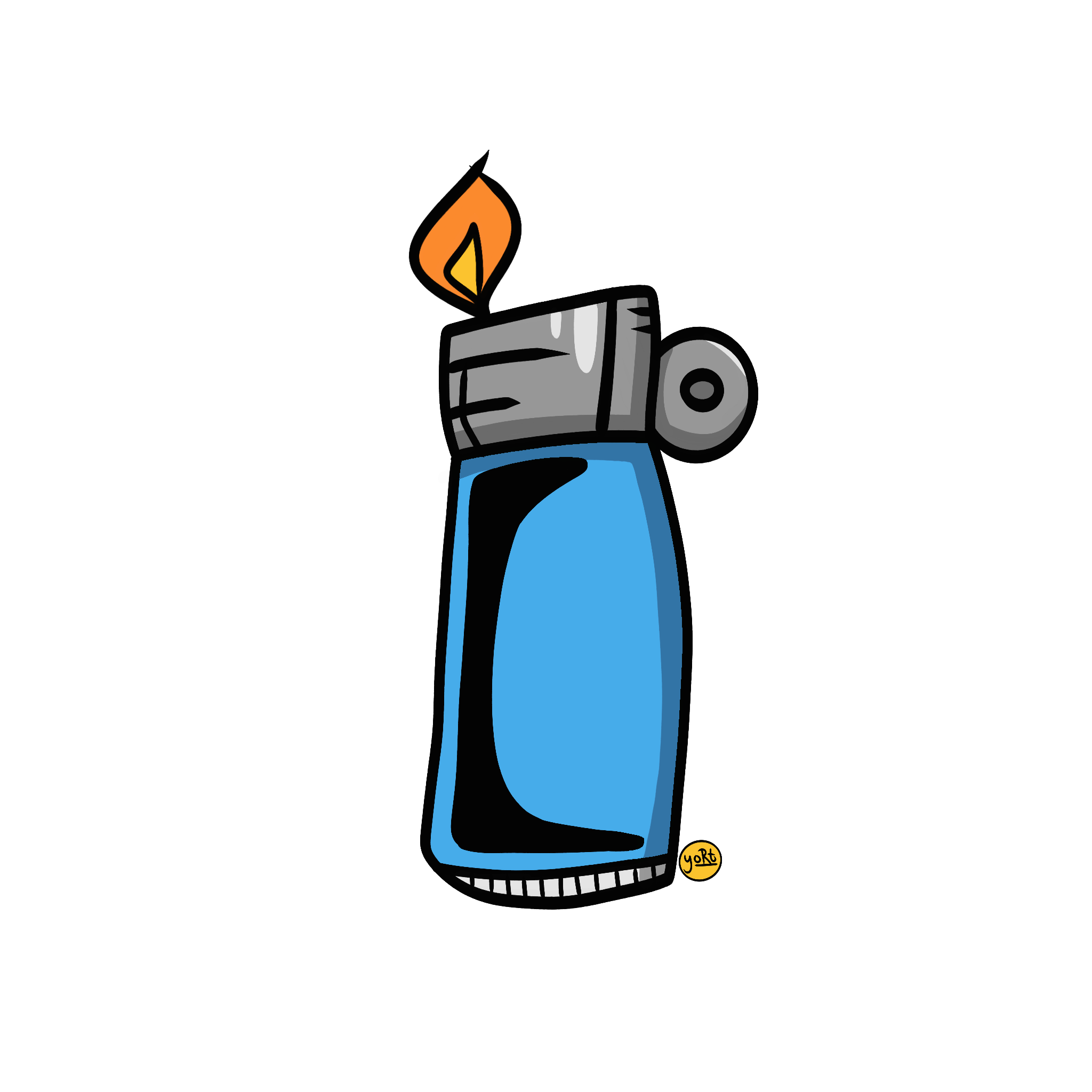 Lighters | Die-Cut Sticker