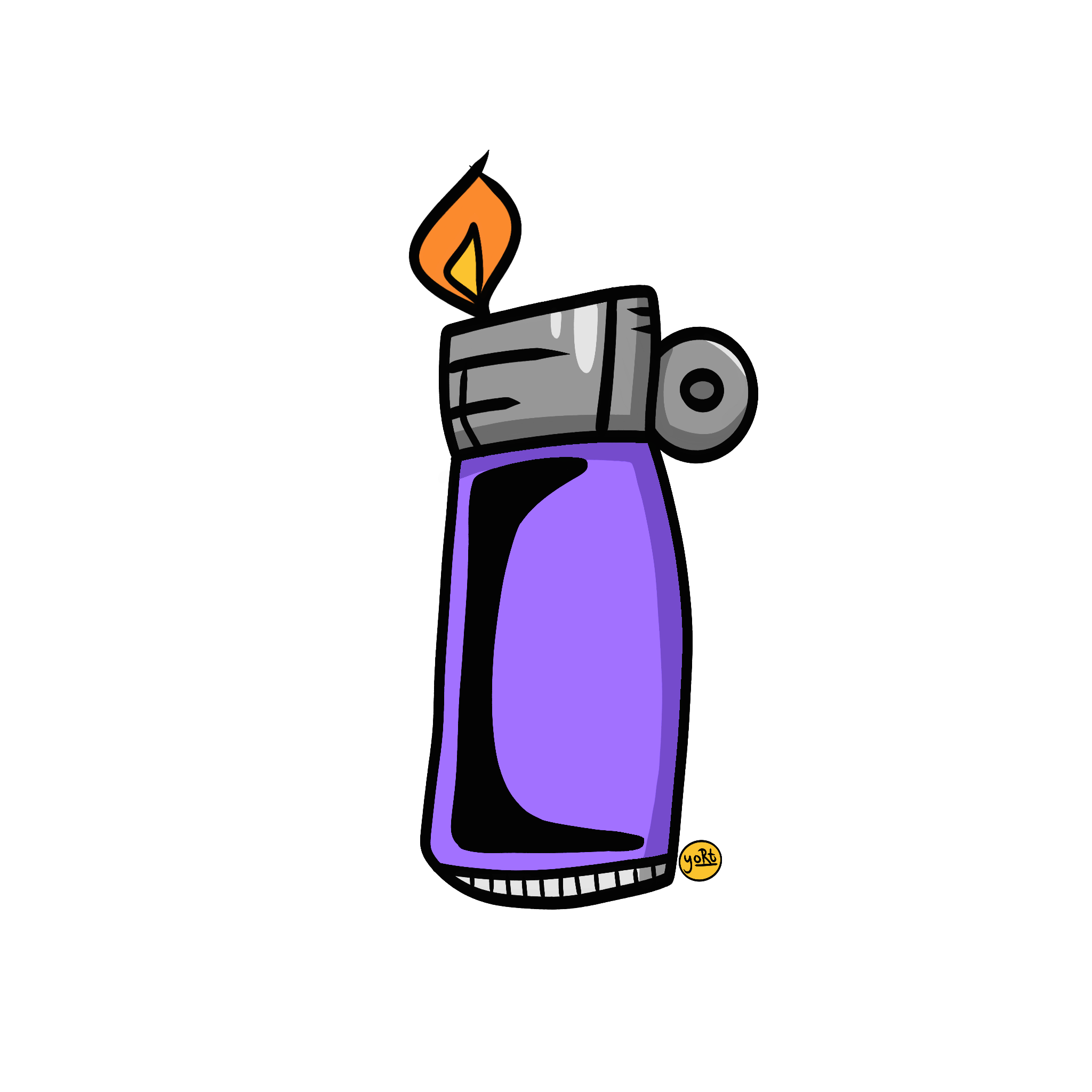 Lighters | Die-Cut Sticker