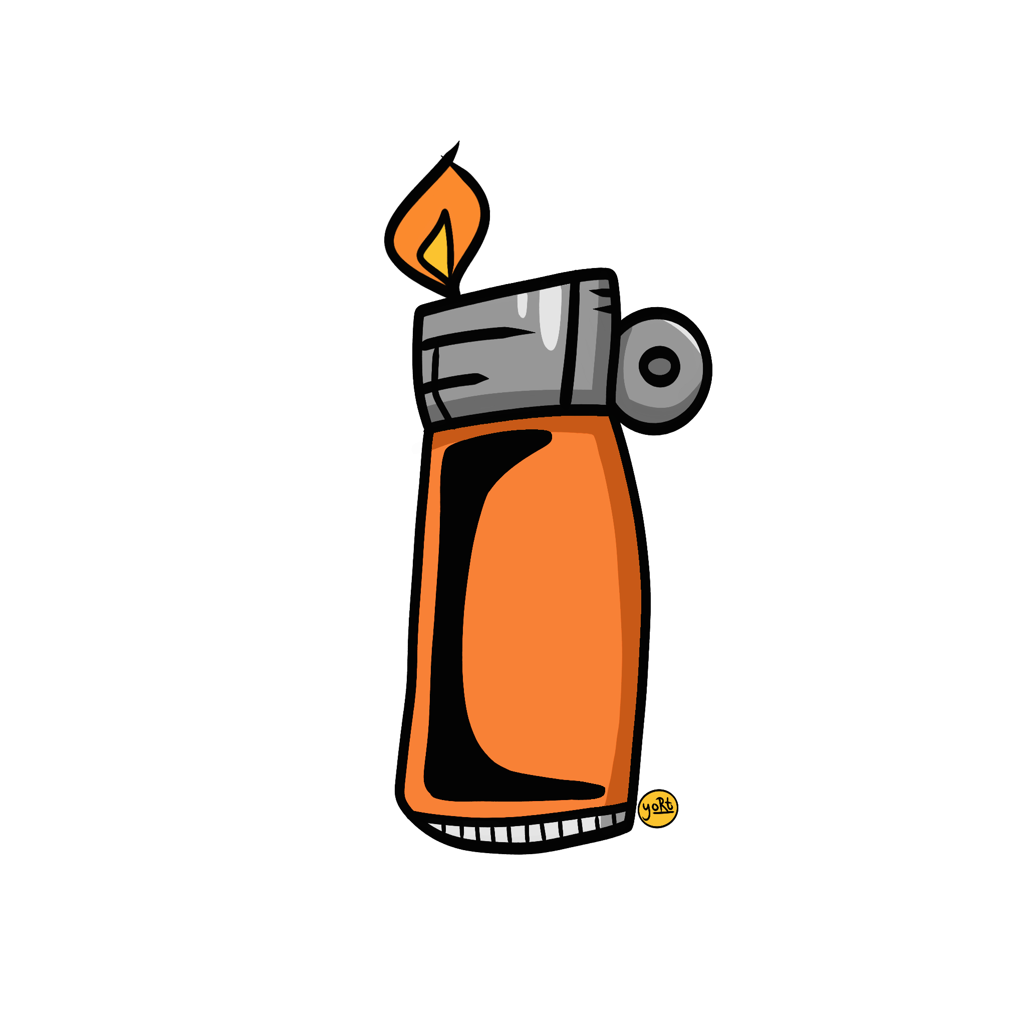 Lighters | Die-Cut Sticker