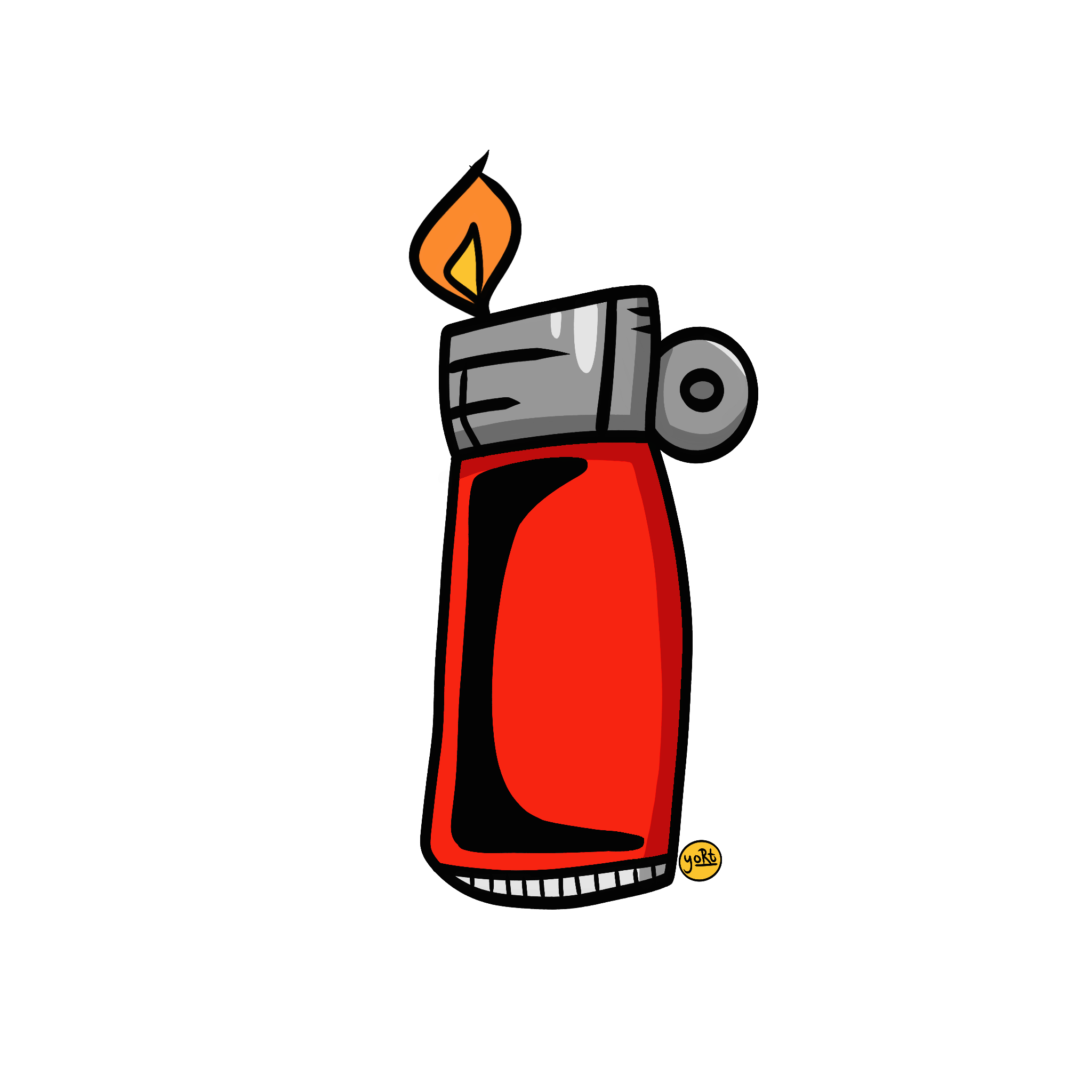Lighters | Die-Cut Sticker