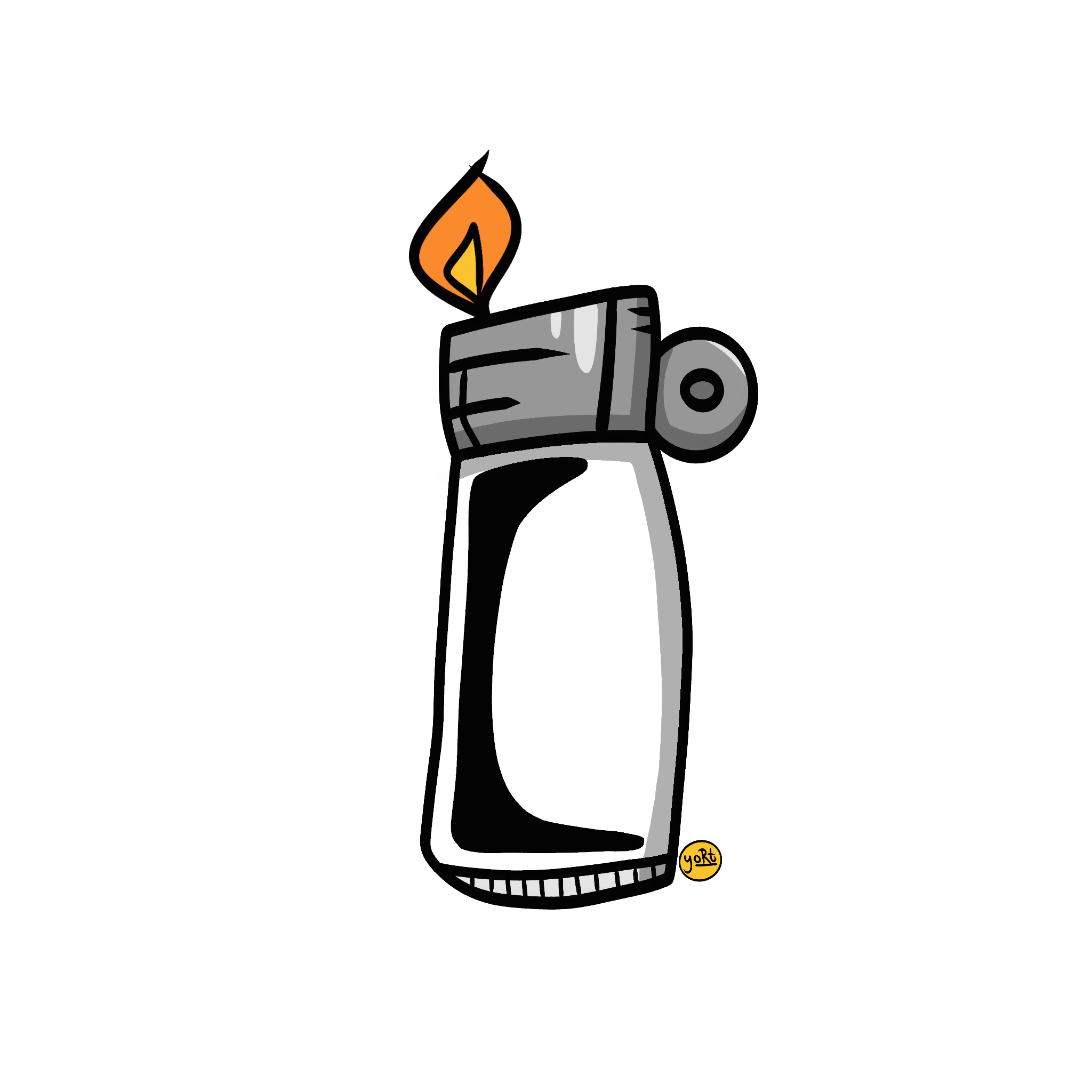 Lighters | Die-Cut Sticker