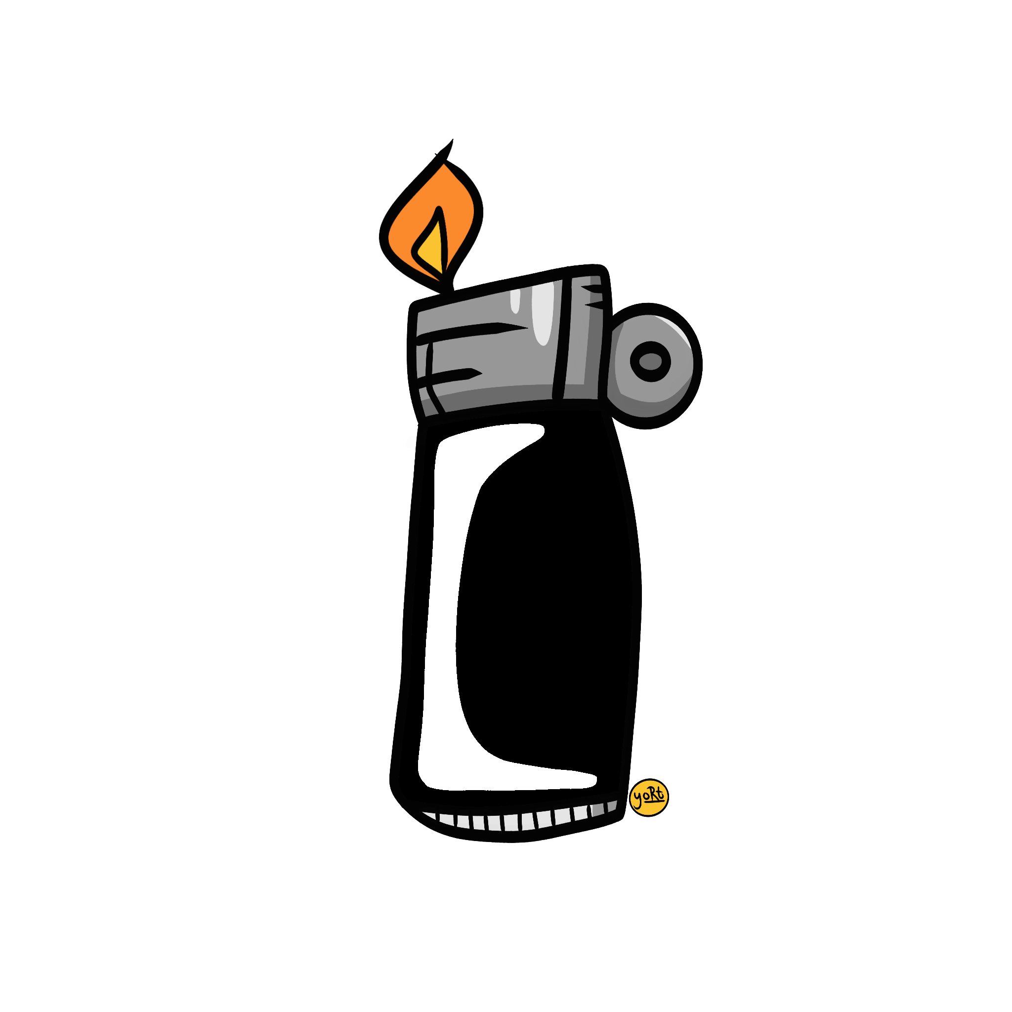 Lighters | Die-Cut Sticker