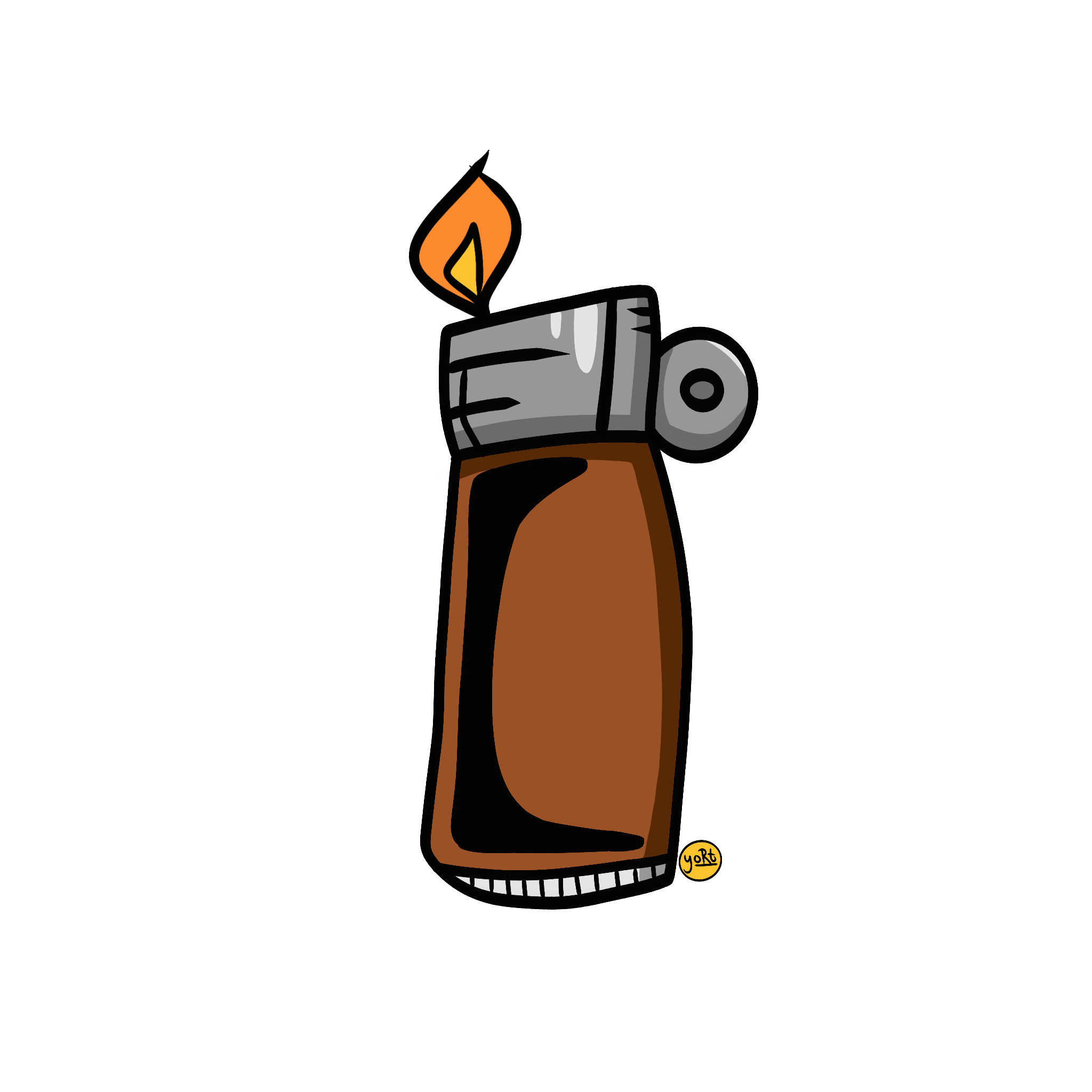 Lighters | Die-Cut Sticker