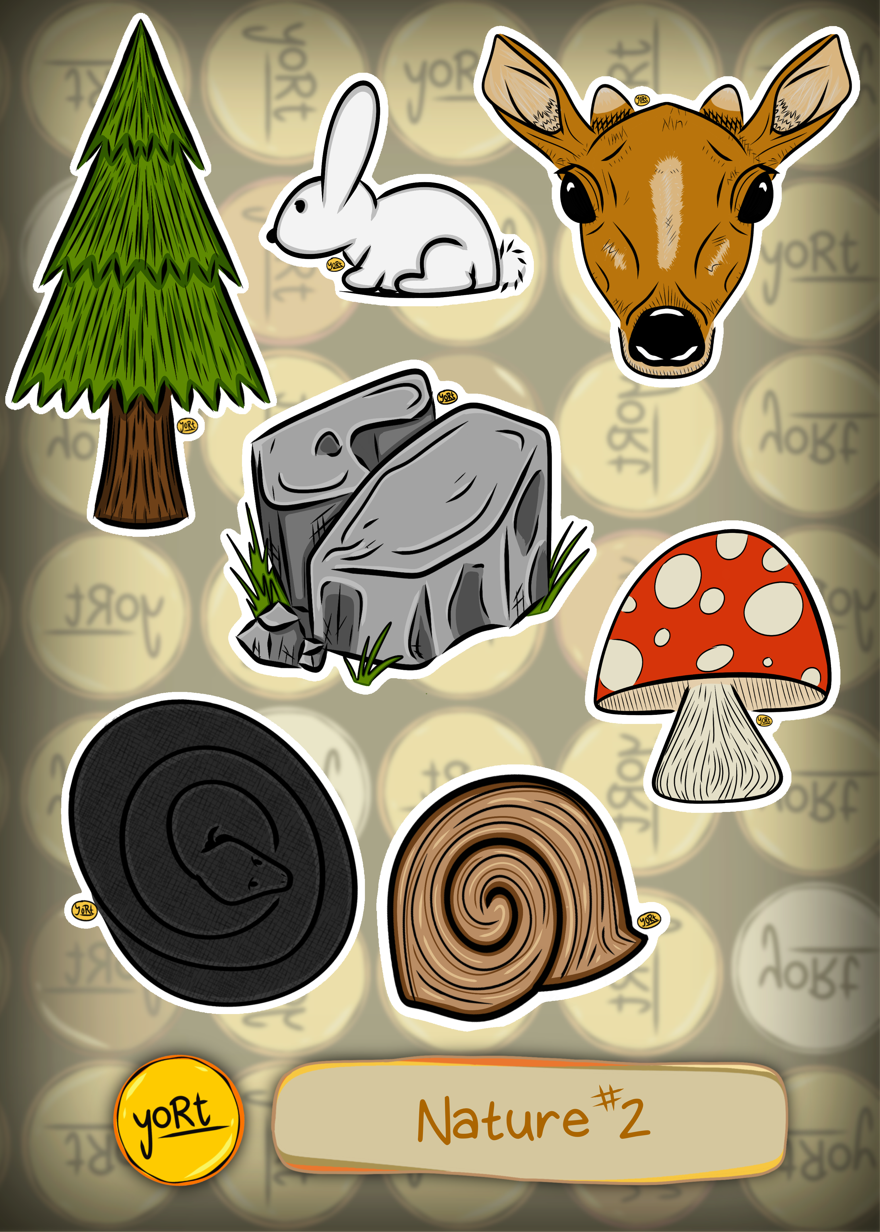 Nature #2 | Sticker Sheet