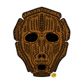 Scarecrow Mask | Die-Cut Sticker