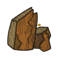 Wood  Stumps | Die-Cut Sticker
